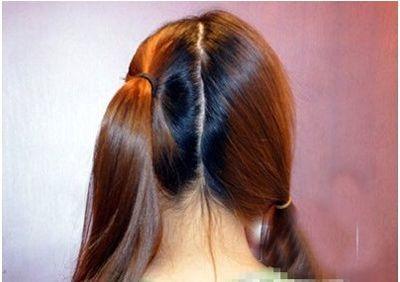 韓式花苞頭怎么扎圖解