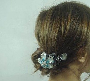 齊肩發盤發教程簡單好看